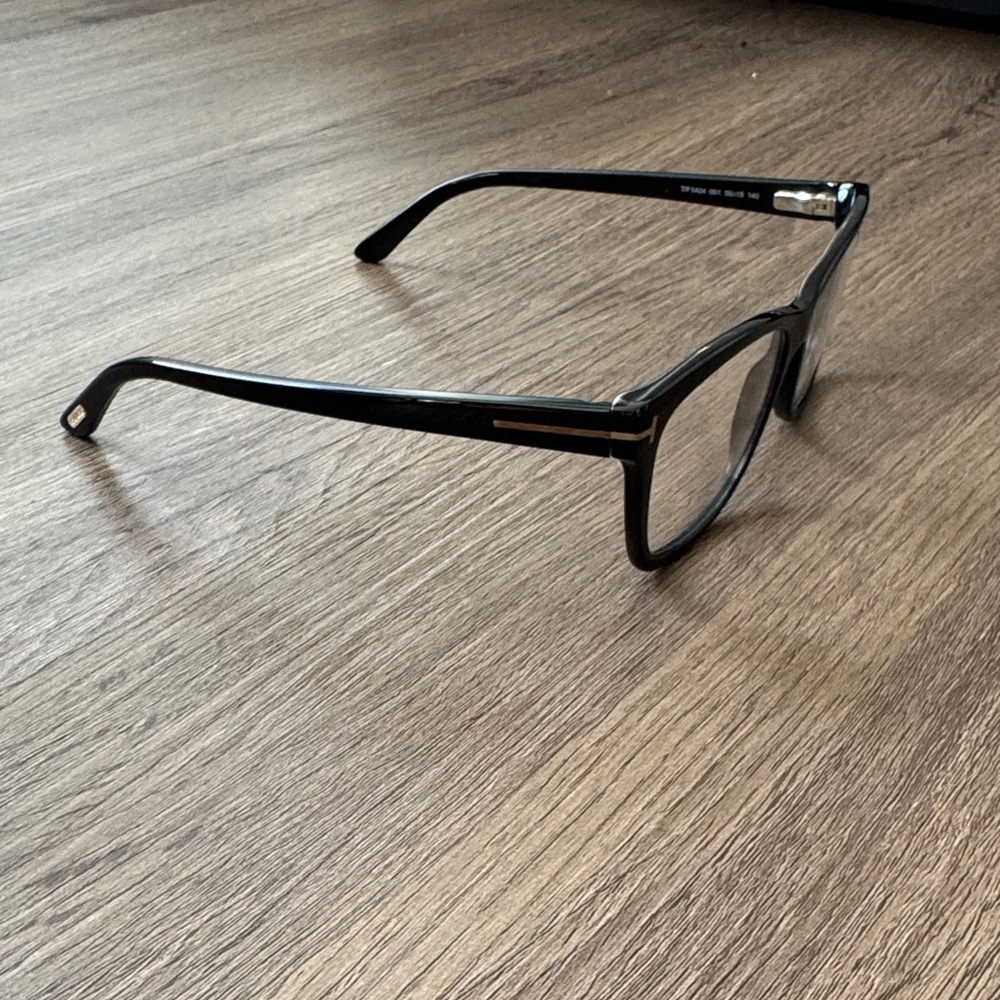 NWT Tom Ford Black Frame Optical Eyeglasses - Picture 3 of 8